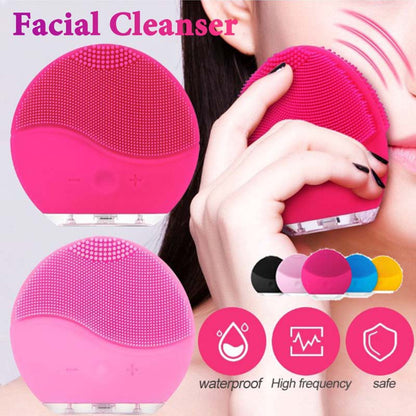FOREVER - Electric Silicone Facial Cleansing Brush