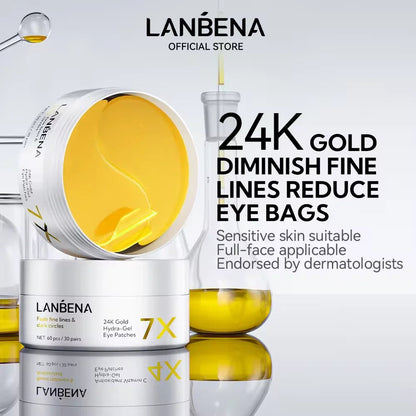 LANBENA - 24K Gold Hydra-Gel Eye Patches
