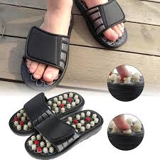 Message Slippers, Rotating Acupressure Foot Massager