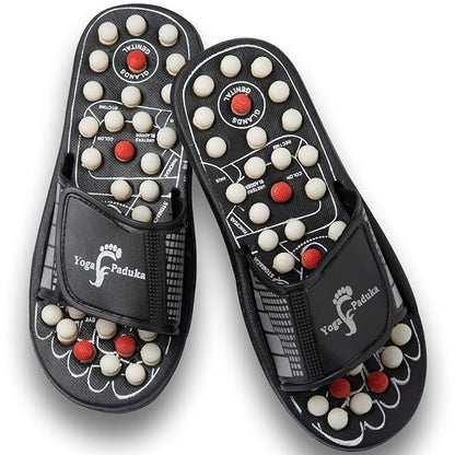 Message Slippers, Rotating Acupressure Foot Massager