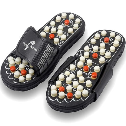 Message Slippers, Rotating Acupressure Foot Massager