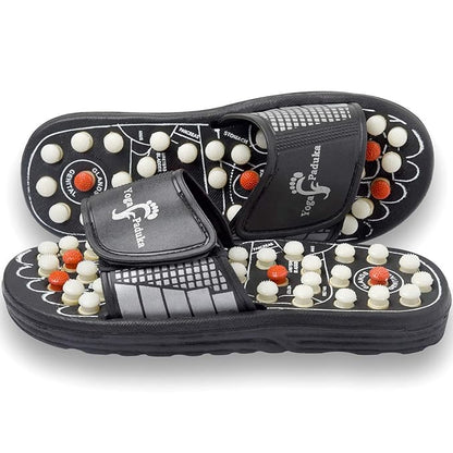Message Slippers, Rotating Acupressure Foot Massager