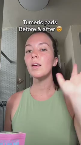 Turmeric Acid Cleaning Pads