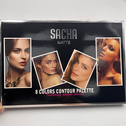 Sacha Mate - 8 Colors Contour Palette