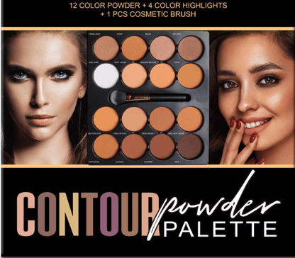 Sacha Mate - 8 Colors Contour Palette